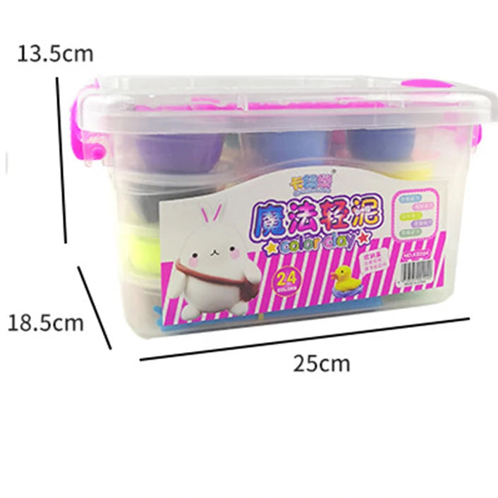 24 Color Slime Supplies Kit.