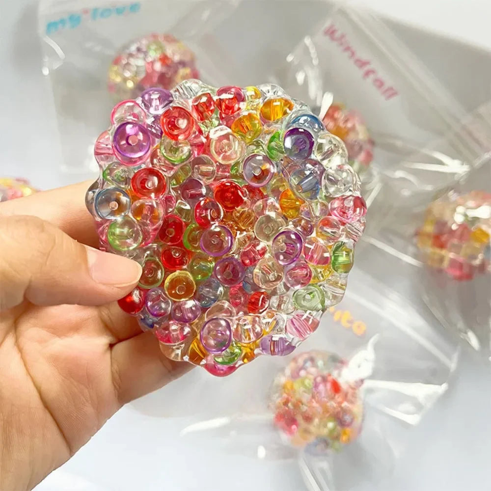Squishy Ice Beads Sensory Fidget for Kids Adults