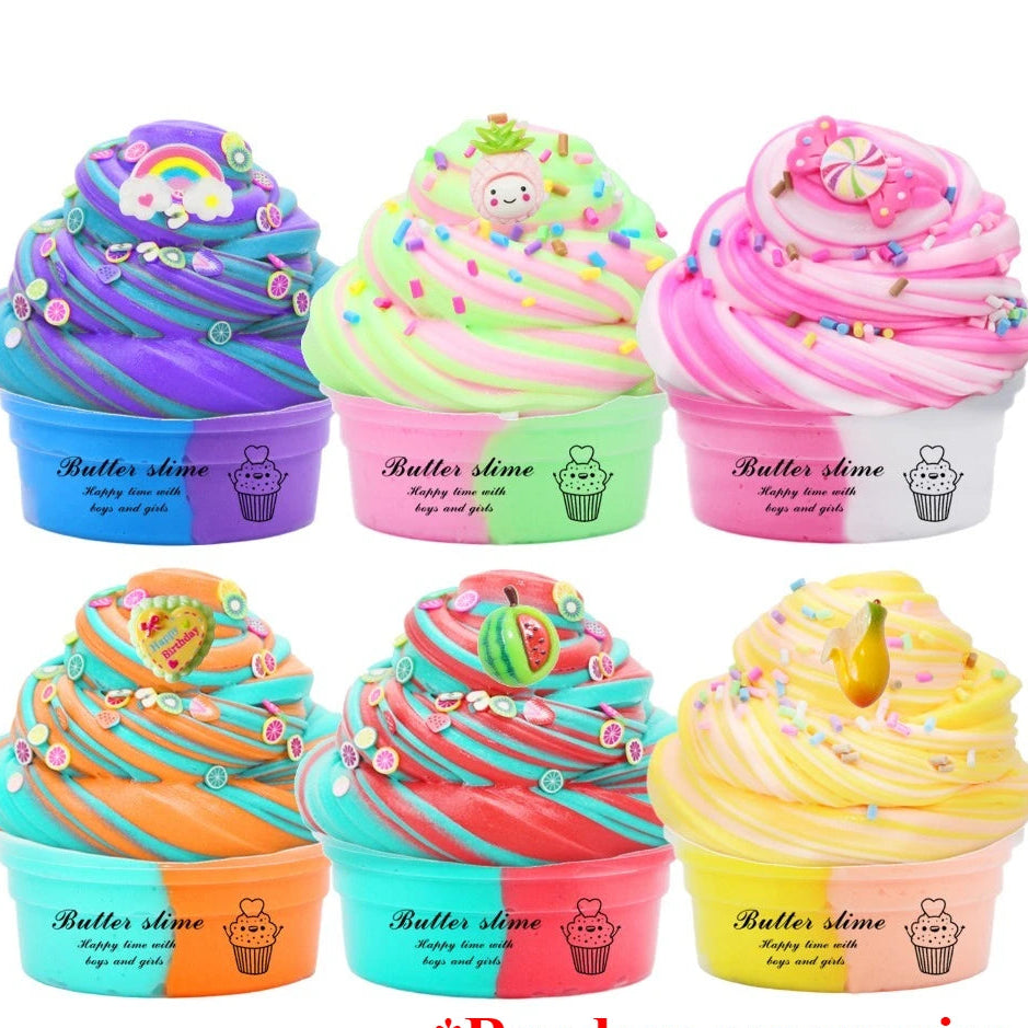 Butter Slime Kit(6pack)