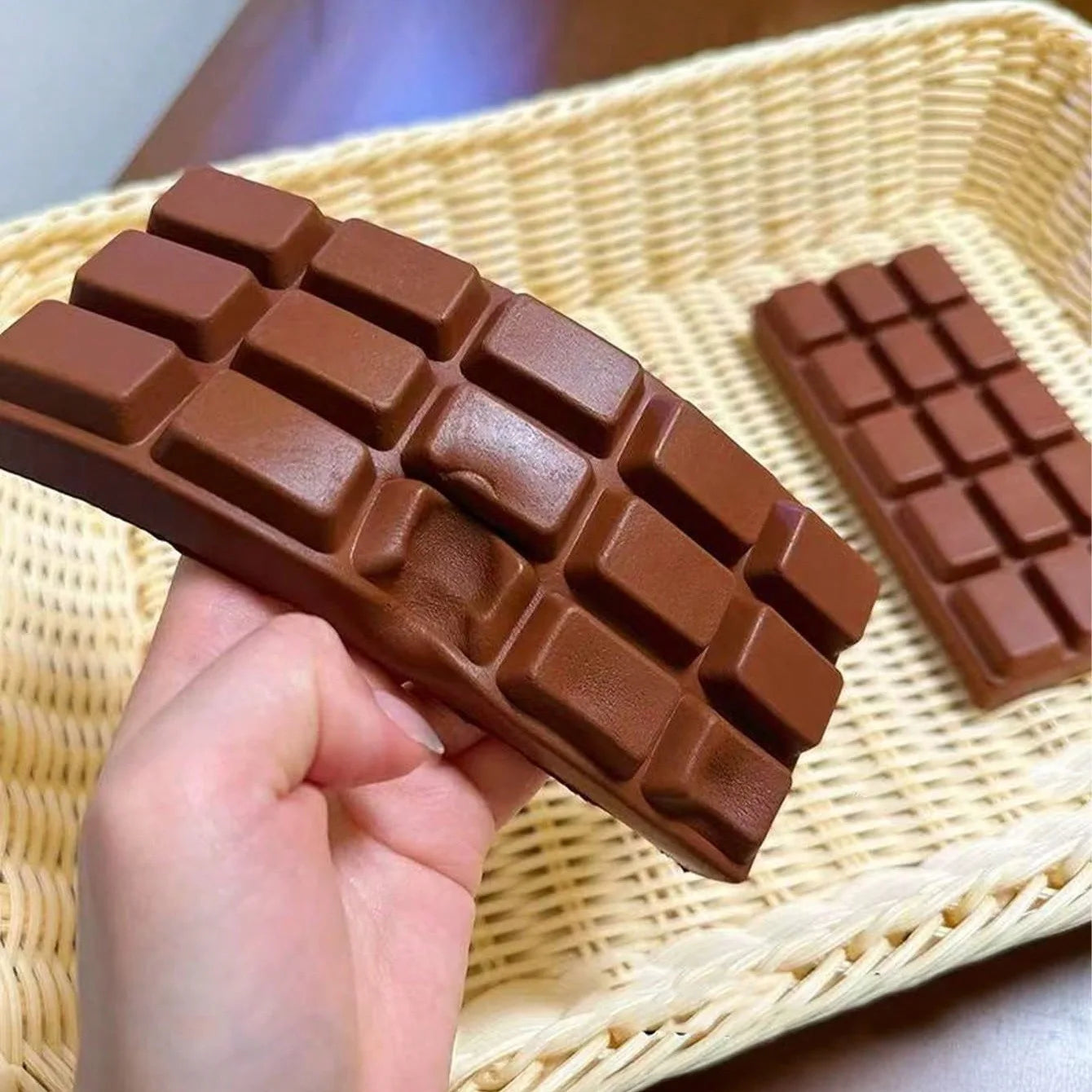 Squishy Simulated Chocolate  Fidget Squeeze