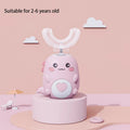 Children U-shaped Electric Toothbrush 360 Degrees.