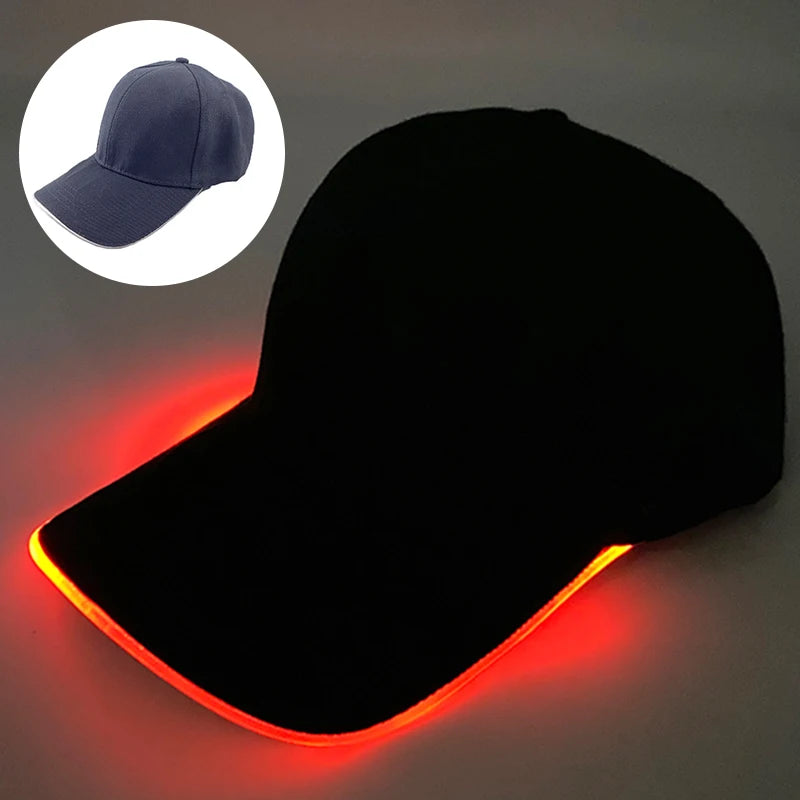 LED Light up Baseball Hat.