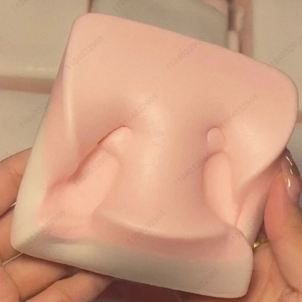 Squishy Double-Sided Sticky Rice Cake Pink.