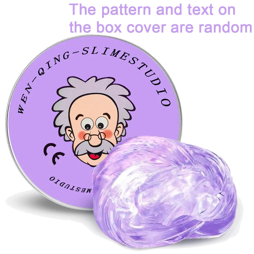 Transparent clear liquid Bouncing slime.