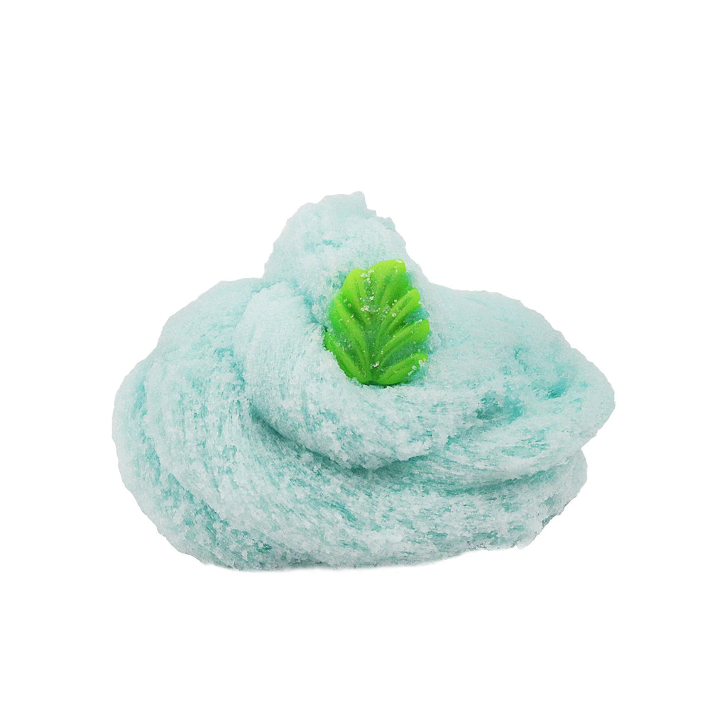 Mud Clay slime Color Watermelon Green Leaves