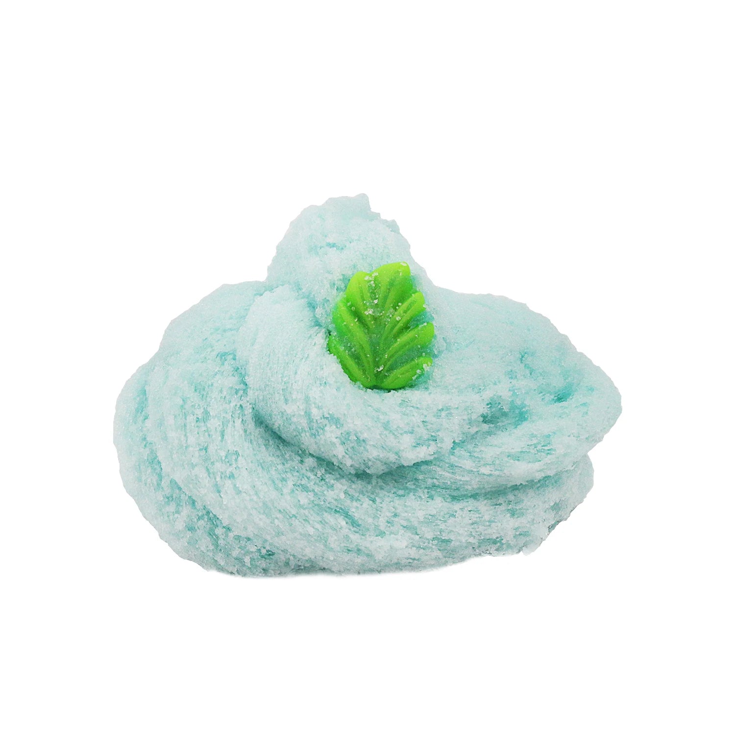 Mud Clay slime Color Watermelon Green Leaves