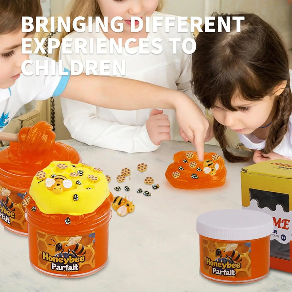 Honey Themed Butter Slime Set.