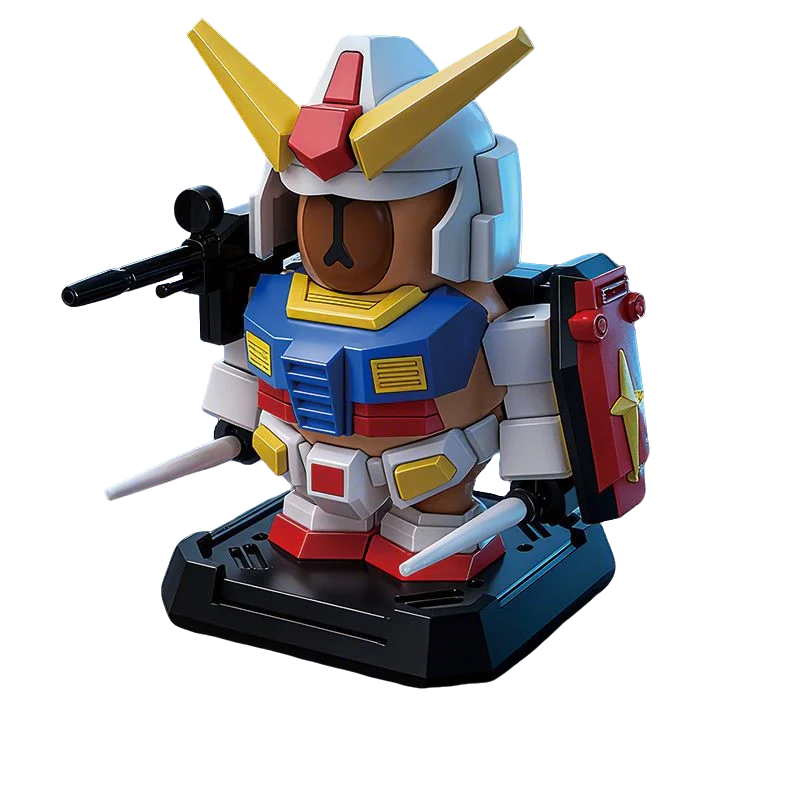 Creative Capybara Robot Mecha Kits Assembly Model figure.