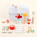 Wooden Doctor Playset Toy For Boys & Girls Ages 3+