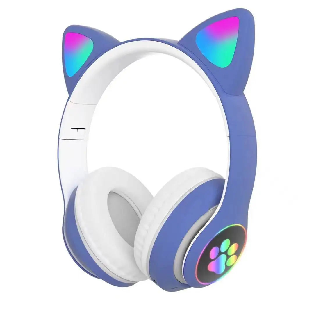 Cat Ear Wireless,Bluetooth Compatible Headset with LED