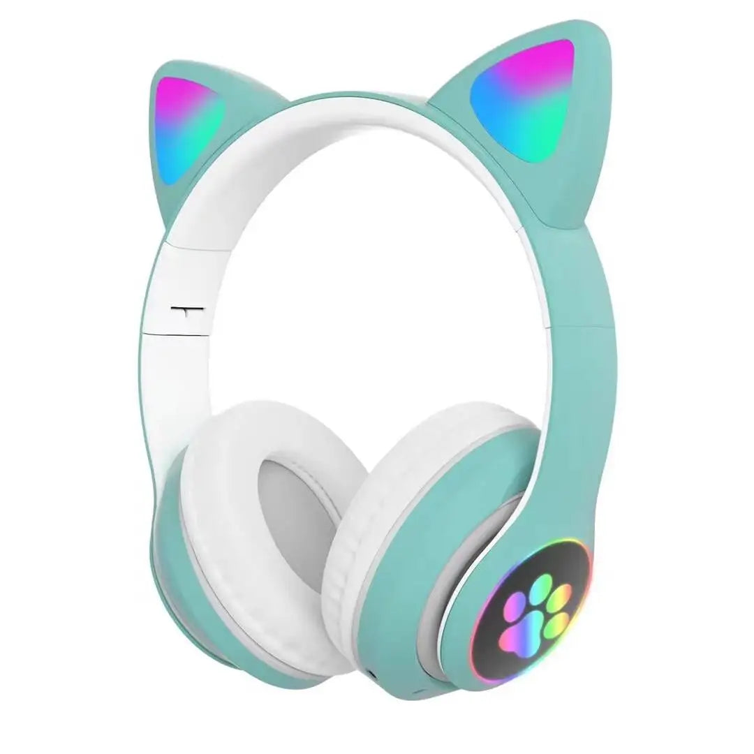 Cat Ear Wireless,Bluetooth Compatible Headset with LED