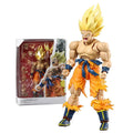 Collectible Dragon Ball Z Super Saiyan Goku Figure .