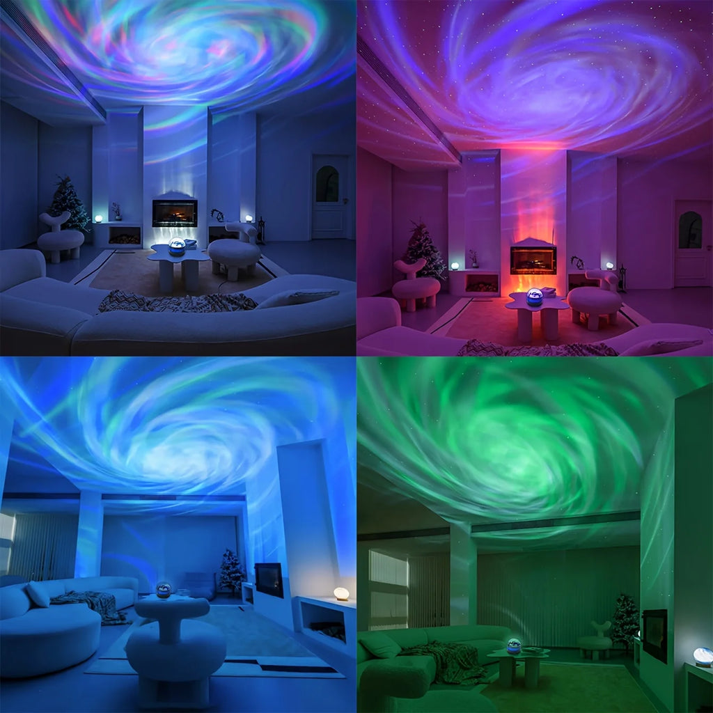 Rechargeable LED NightLight ProjectorRemote.
