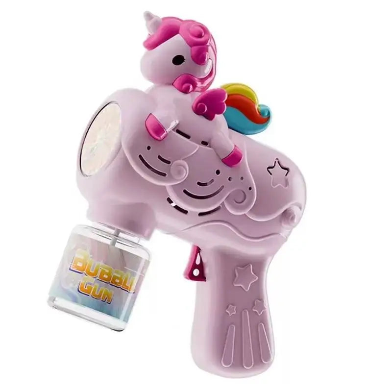 New Unicorn Bubble Machine Gun Toy.