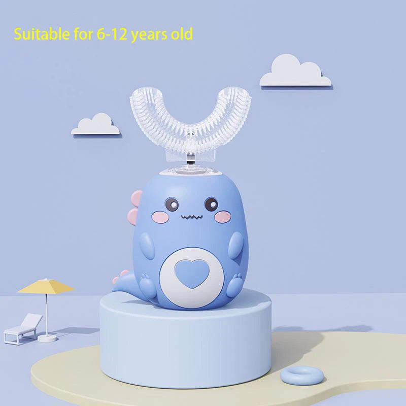Children U-shaped Electric Toothbrush 360 Degrees.