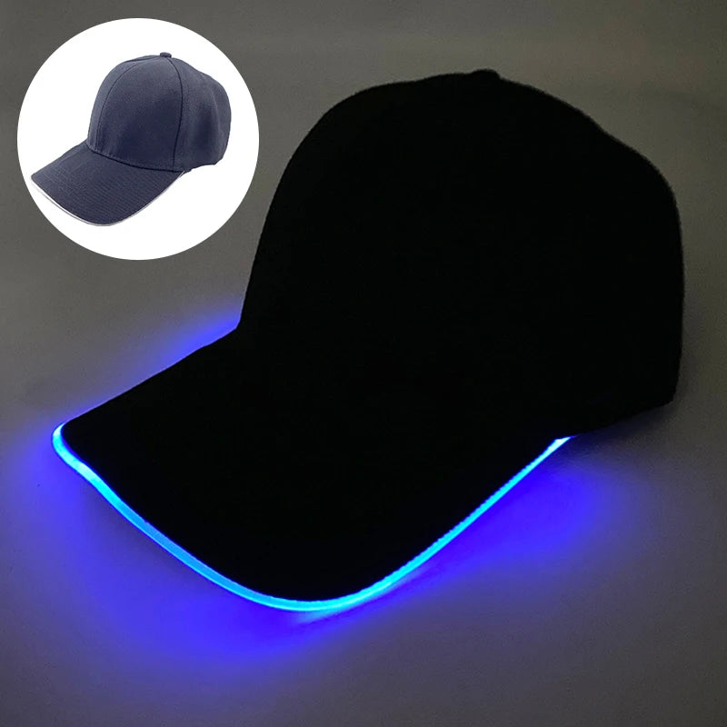 LED Light up Baseball Hat.