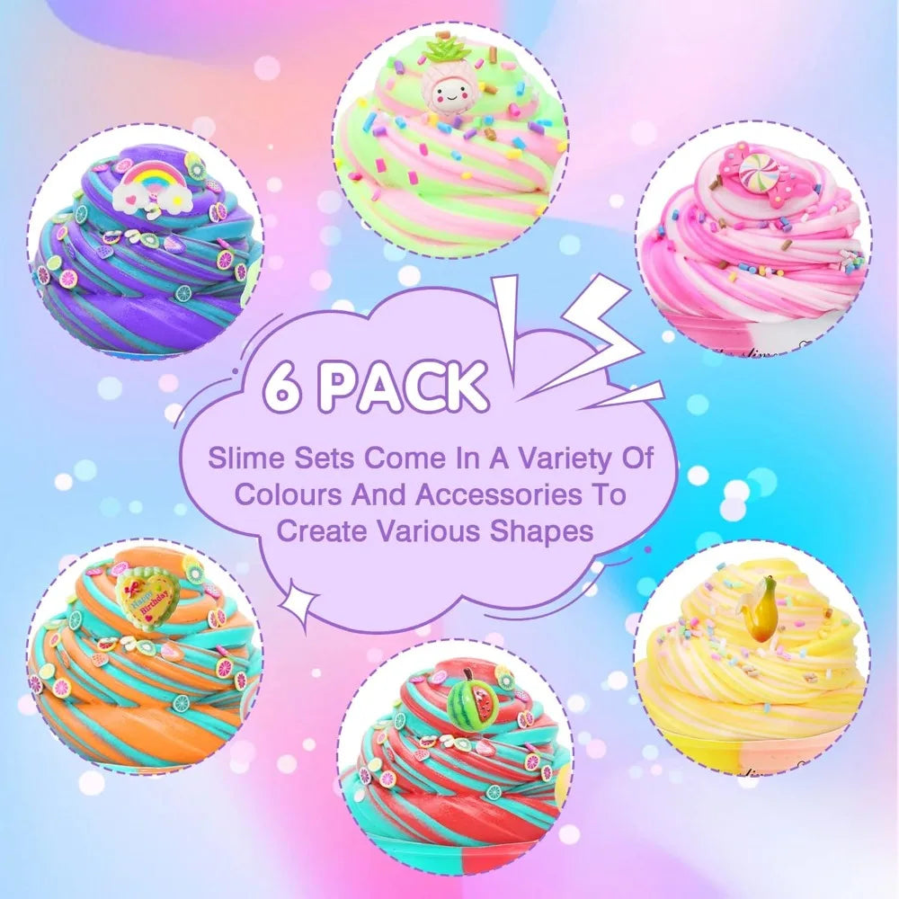 Butter Slime Kit(6pack)
