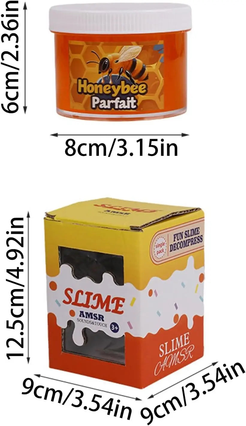 Honey Themed Butter Slime Set.