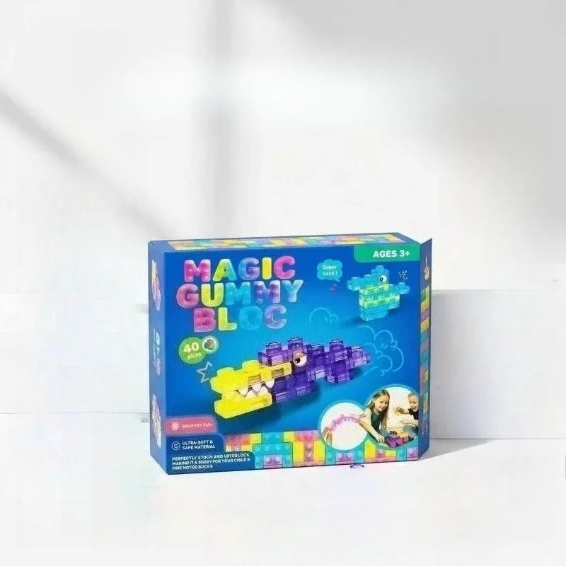 40Pcs Jelly Building Blocks.