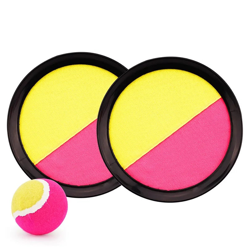 1Set Kids Sucker Sticky Ball Outdoor Sports Catch Ball Game.