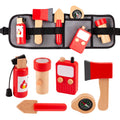 Wooden Firefighter Simulation Tool Set 3+Years