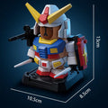 Creative Capybara Robot Mecha Kits Assembly Model figure.