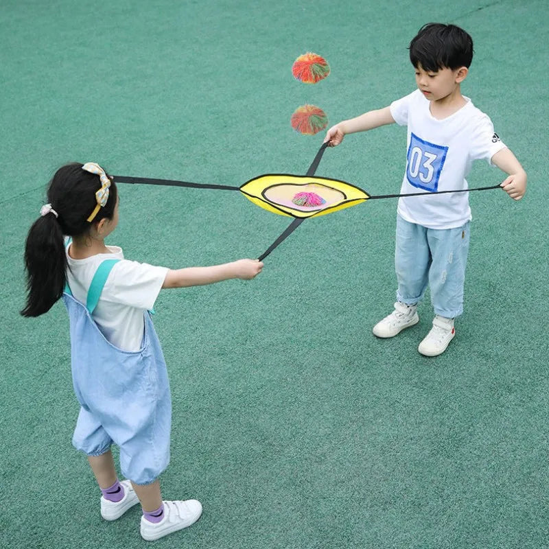 Two-Player Interactive Toss and Catch Ball Game Toys  Jeux.