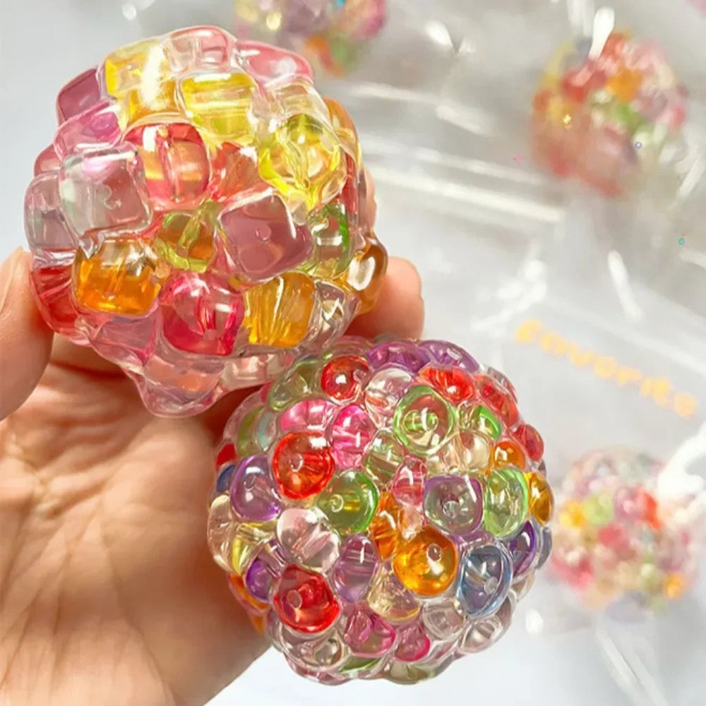 Squishy Ice Beads Sensory Fidget for Kids Adults