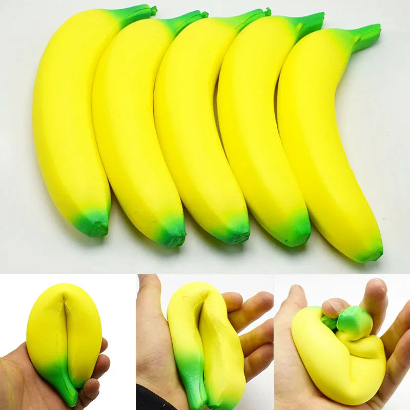 Anti-stress Squishy Banana Slow Rising Jumbo