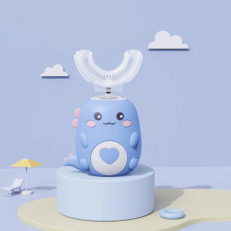 Children U-shaped Electric Toothbrush 360 Degrees.