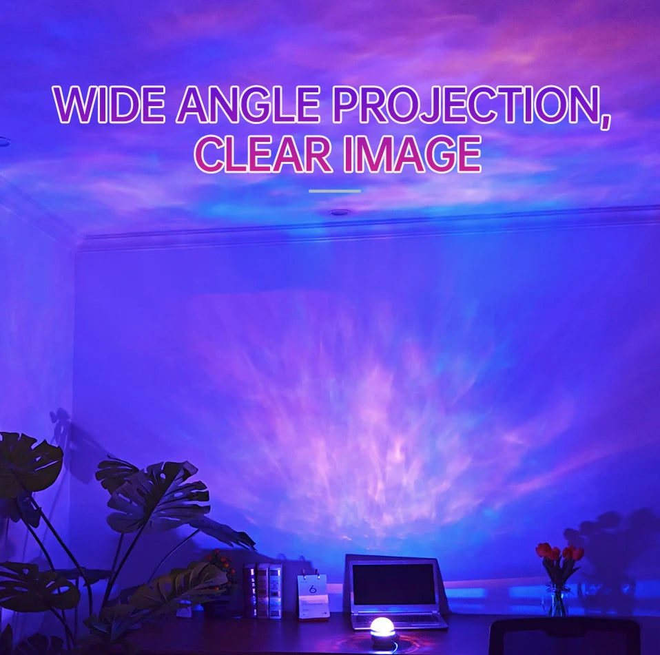 Rechargeable LED NightLight ProjectorRemote.