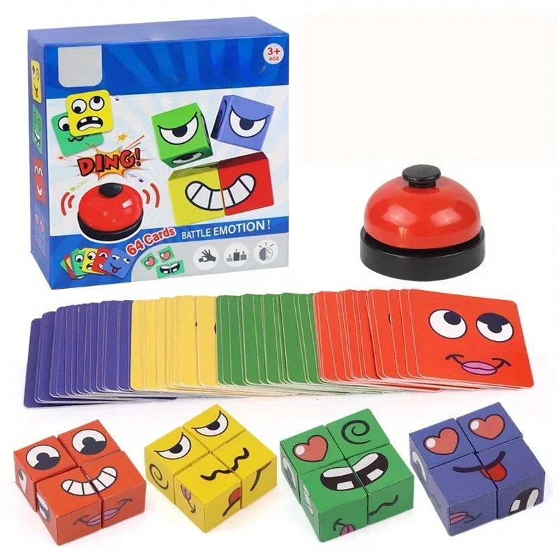 Montessori Expression Puzzle Building