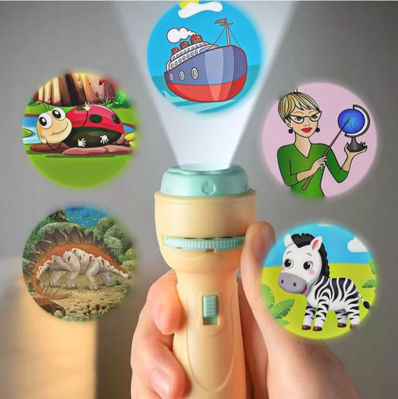 luminous cartoon pattern projector Toy.