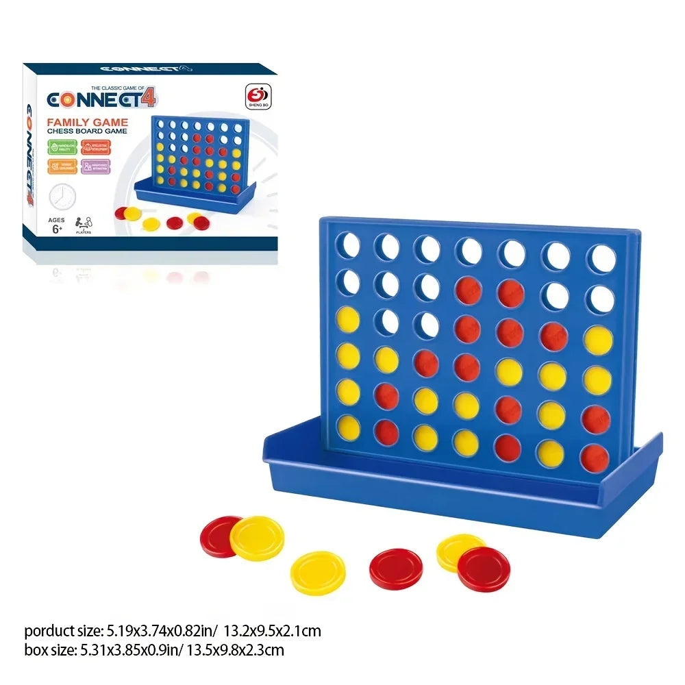 Four In A Row Chess Connect Classic Family Board Game.