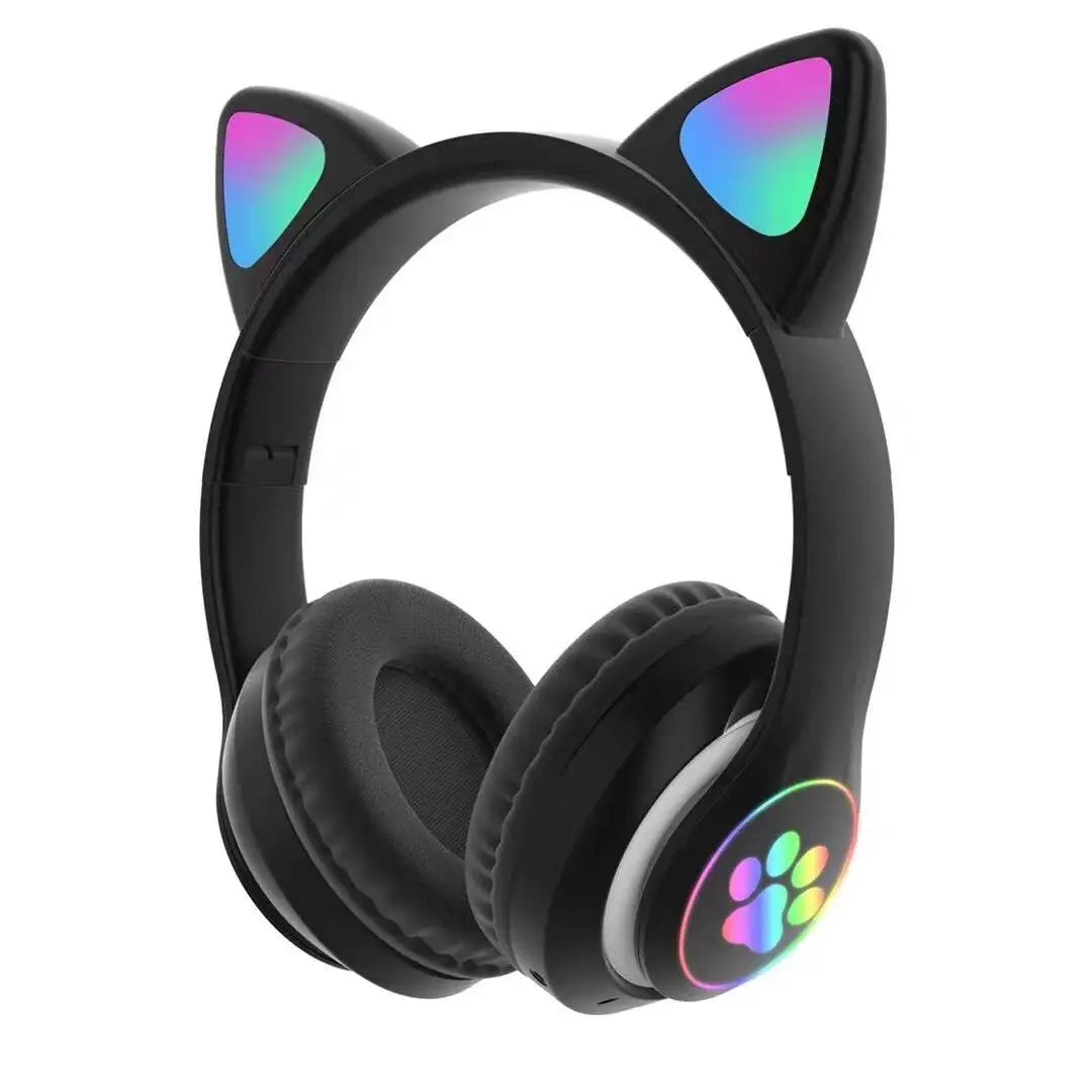Cat Ear Wireless,Bluetooth Compatible Headset with LED