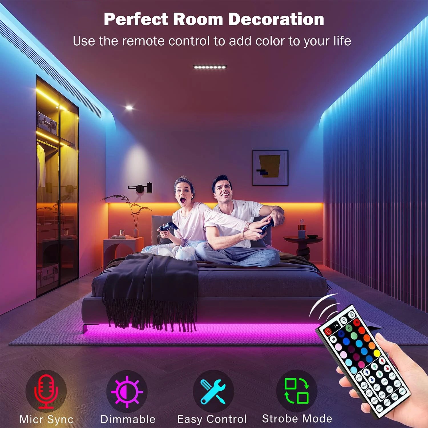 RGB Led Strip Lights.