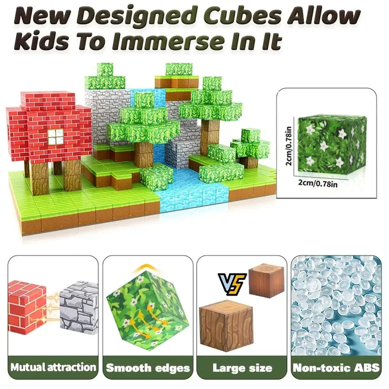 Magnetic Building Block Toys.