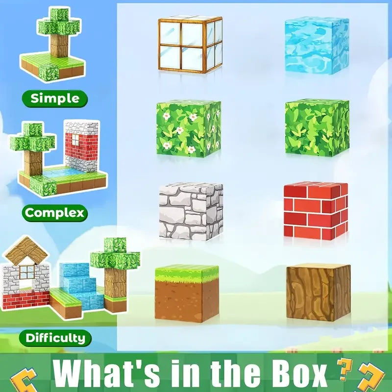 Magnetic Building Block Toys.