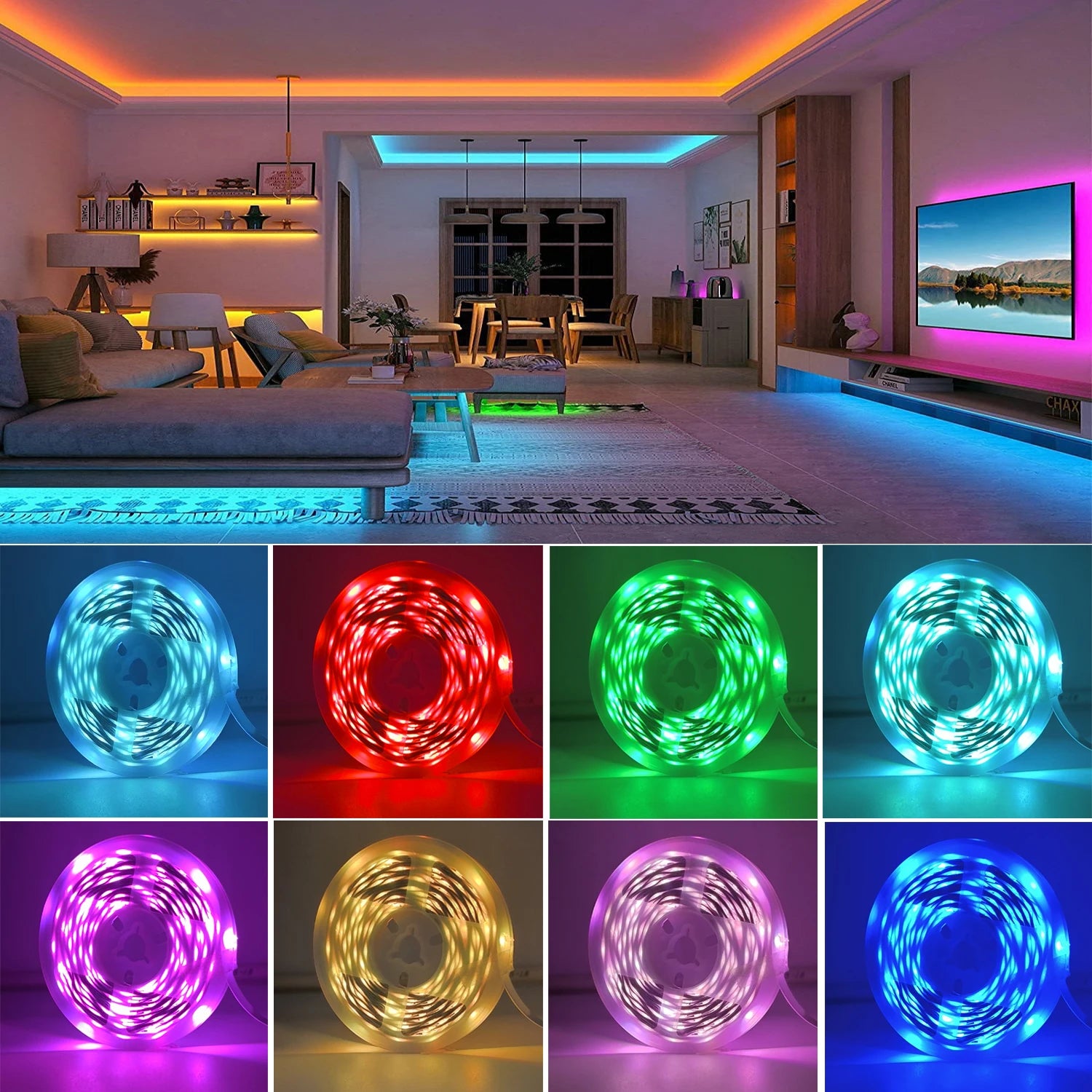 RGB Led Strip Lights.