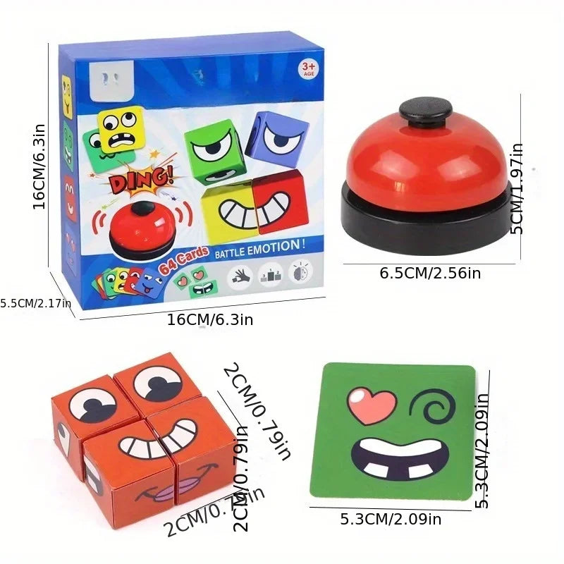 Montessori Expression Puzzle Building