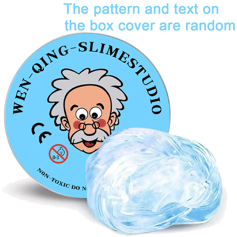 Transparent clear liquid Bouncing slime.