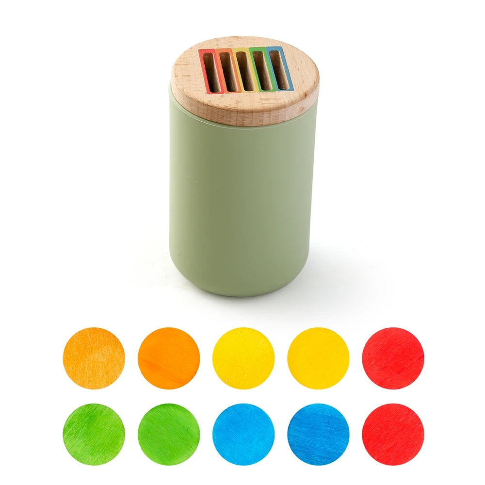 Montessori Silicone Toys Color Sorting.