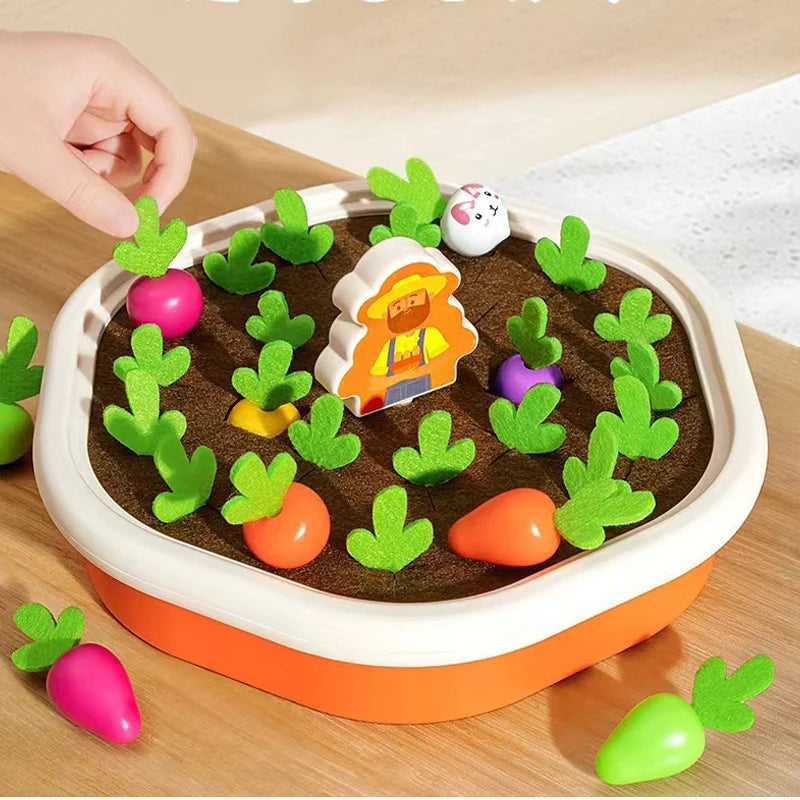 Toy Pull Carrot Set.