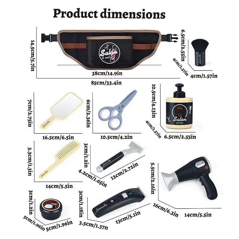 Kids Barber Toy Sets