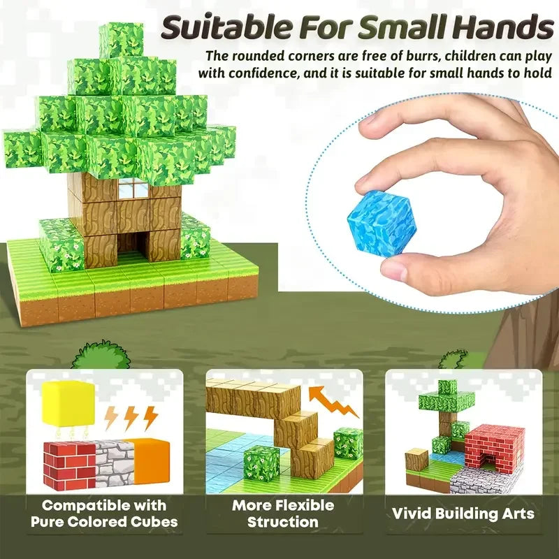 Magnetic Building Block Toys.