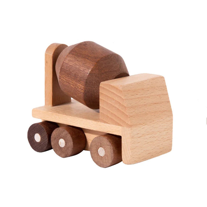 Montessori Wooden Beech Transportation Toy