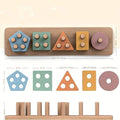 Montessori Wooden Sorting Toys For 18+ Months Old